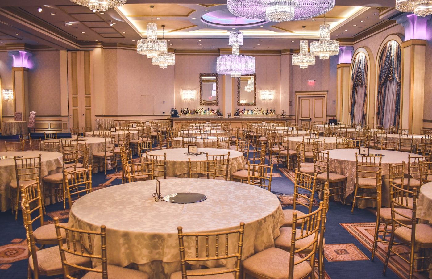 Salón de gala de Hacienda Santa Renata
